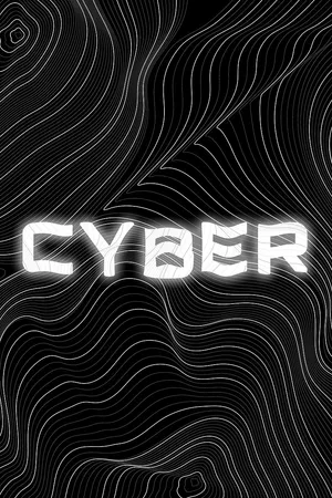 Cyber Topographic Abstract Wallpaper