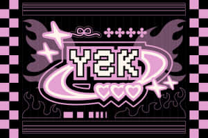 Cyber Y2 K Aesthetic Graphic Wallpaper