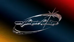 Cyber Y2 K Style Text Art Wallpaper