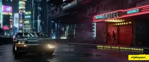 Cyberpunk 3440x1440 Theme Display Wallpaper