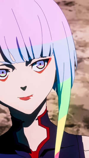 Cyberpunk Anime Character Lucy Wallpaper