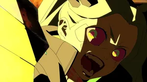 Cyberpunk Anime Character Shock Wallpaper