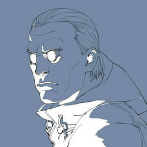 Cyberpunk Cybersecurity Specialist, Batou Wallpaper