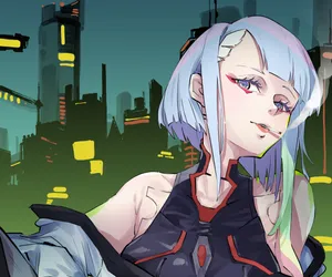 Cyberpunk Edgerunners Anime Character Wallpaper