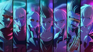 Cyberpunk_ Edgerunners_ Character_ Collage Wallpaper