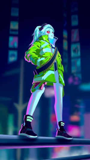 Cyberpunk Fashion Rebecca Wallpaper