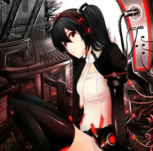 Cyberpunk Gamer Girl Pfp Wallpaper