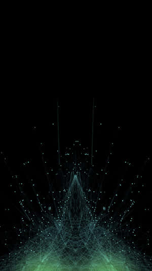 Cyberpunk_ Network_ Cityscape_ Background Wallpaper