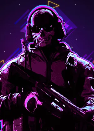 Cyberpunk Skull Soldier Artwork Wallpaper