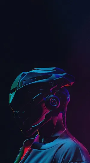 Cyberpunk Style Portrait Wallpaper