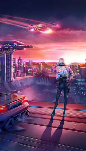 Cyberpunk_ Sunset_ Overlook.jpg Wallpaper