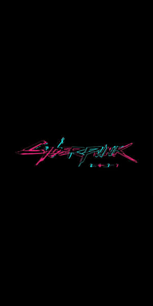 Cyberpunk2077 Neon Logo Wallpaper Wallpaper