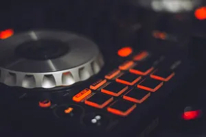 D J Controller Backlit Buttons Wallpaper