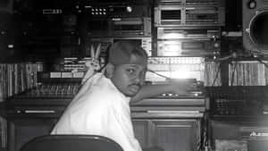 D J Screw In Studio Wallpaper