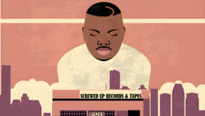 D J Screw Legacy Illustration Wallpaper