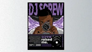 D J Screw Legacy Poster Wallpaper