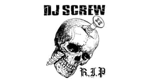 D J Screw Tribute Skull Wallpaper