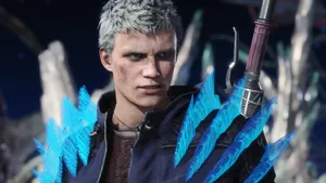 D M C5 Nero With Devil Breaker Arm Wallpaper