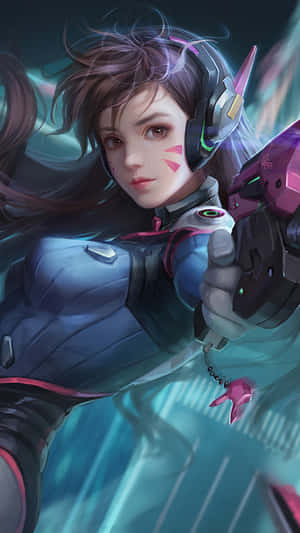 D.va - Overwatch's Gaming Prodigy Wallpaper