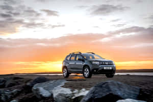 Dacia Duster Sunset Drive Wallpaper