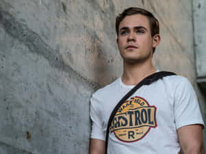 Dacre Montgomery Casual Look Wallpaper