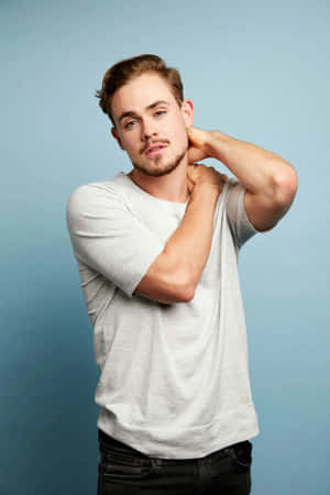 Dacre Montgomery Casual Pose Wallpaper