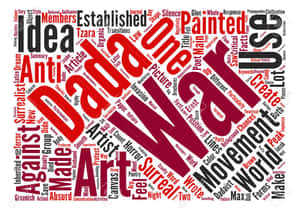 Dadaist Artist Celebrating The Absurdity Of Life Wallpaper