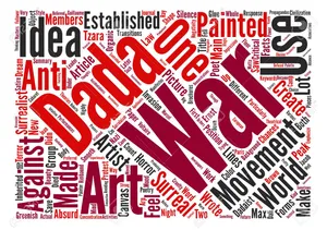 Dadaist Artist Celebrating The Absurdity Of Life Wallpaper