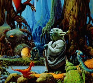 Dagobah_ Swamp_ Scene Wallpaper