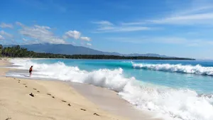 Dahican Beach Of The Philippines Wallpaper
