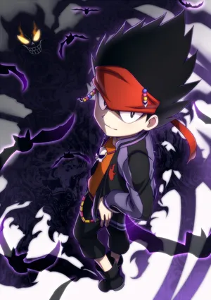 Daigo Kurogami Beyblade Character Art Wallpaper