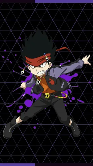 Daigo Kurogami Beyblade Character Wallpaper