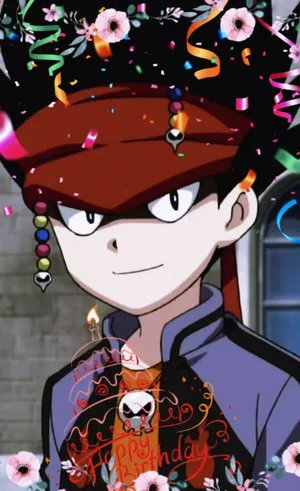 Daigo Kurogami Ready For A Beyblade Battle Wallpaper