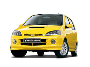Daihatsu Yrv Showcasing Stylish Exteriors And Compact Design Wallpaper