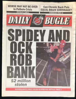 Daily Bugle Building Night View Wallpaper