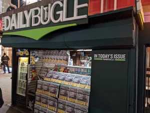 Daily Bugle Newsstand Wallpaper