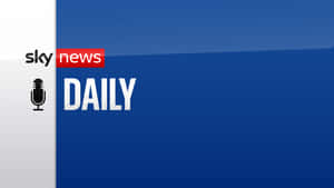 Daily Sky News Blue Wallpaper