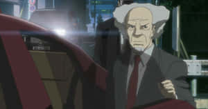 Daisuke Aramaki, Leader Of Section 9 In Ghost In The Shell Wallpaper