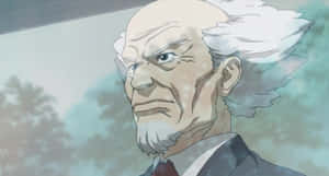 Daisuke Aramaki, The Chief Of Section 9, Leads The Security Force In The Hit Movie Ghost In The Shell. Wallpaper