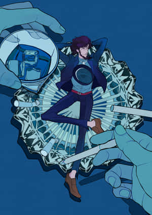 Daisuke Jigen: The Sharpshooter Of Lupin Iii Wallpaper