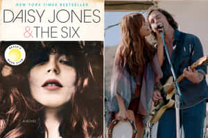 Daisy Jones And The Six Book Coverand Performance Wallpaper