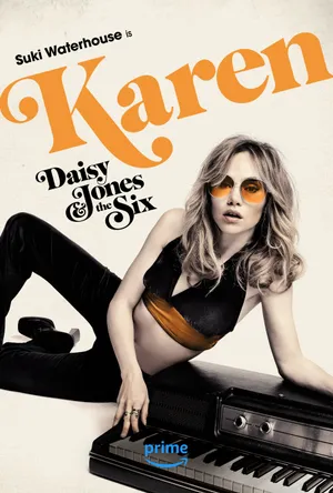 Daisy Jones And The Six Karen Character Poster Wallpaper