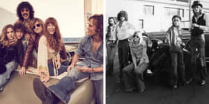 Daisy Jones And The Six Retro Band Photoshoot Wallpaper