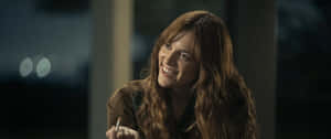 Daisy Jones Smiling Scene Wallpaper