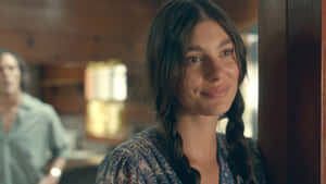 Daisy Jones Smiling Scene Wallpaper