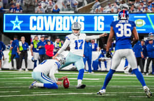 Dallas Cowboys Field Goal Attempt Wallpaper