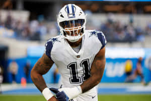 Dallas Cowboys Linebacker11 On Field Wallpaper