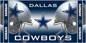 Dallas Cowboys Mirrored Helmet Wallpaper
