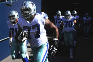 Dallas Cowboys Players Entering Stadium Wallpaper