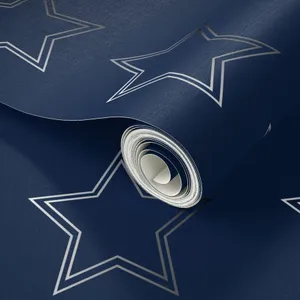Dallas Cowboys Star Wallpaper Roll Wallpaper